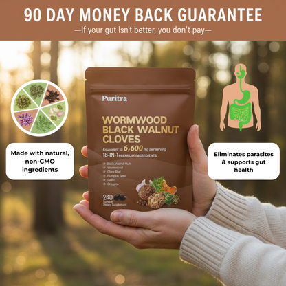 Puritra® Wormwood Black Walnut Softgels