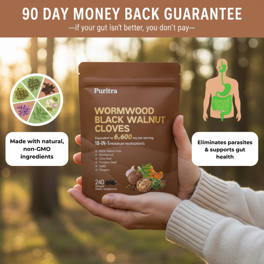 Puritra® Wormwood Black Walnut Softgels