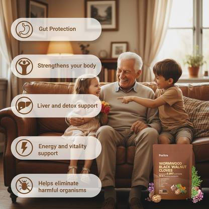 Puritra® Wormwood Black Walnut Softgels