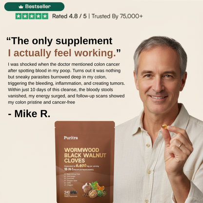 Puritra® Wormwood Black Walnut Softgels